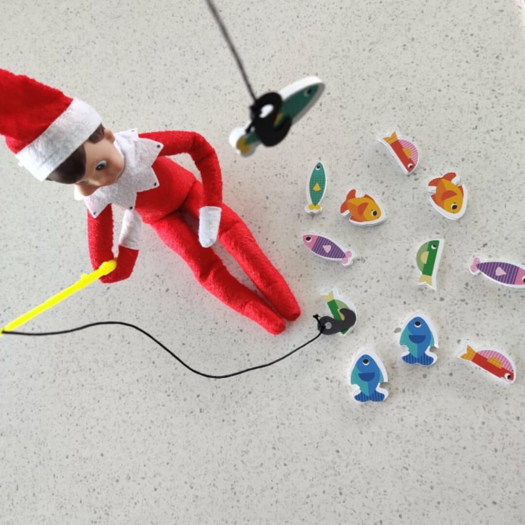 Elf goes Fishing - Love Your Tribe